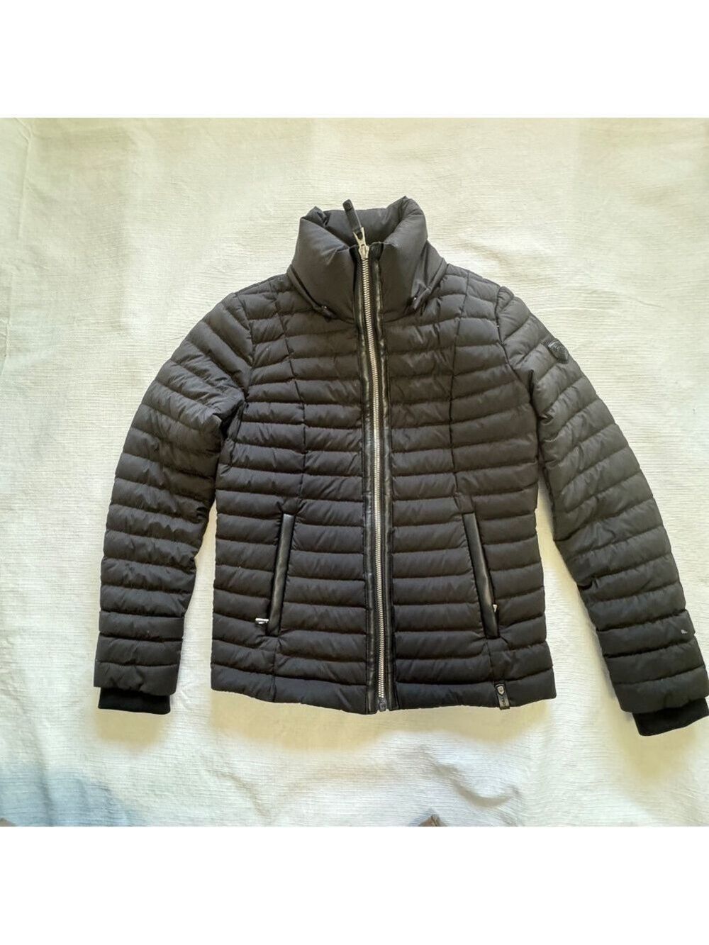 RUDSAK Black Puffer Jacket for Kids